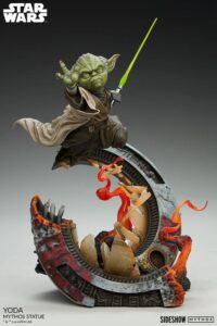 Descubre el apasionante mundo de Estatua Star Wars Mythos Yoda 43 cm.