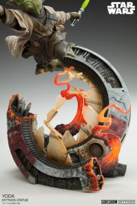 Descubre el apasionante mundo de Estatua Star Wars Mythos Yoda 43 cm.