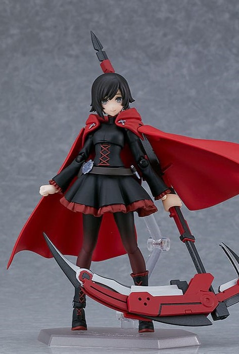 Descubre el apasionante mundo de Figura RWBY Figma Ruby Rose.