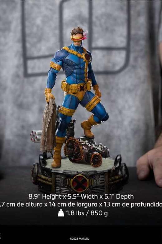 Descubre el apasionante mundo de Estatua Art Scale Deluxe Cyclops Unleashed.