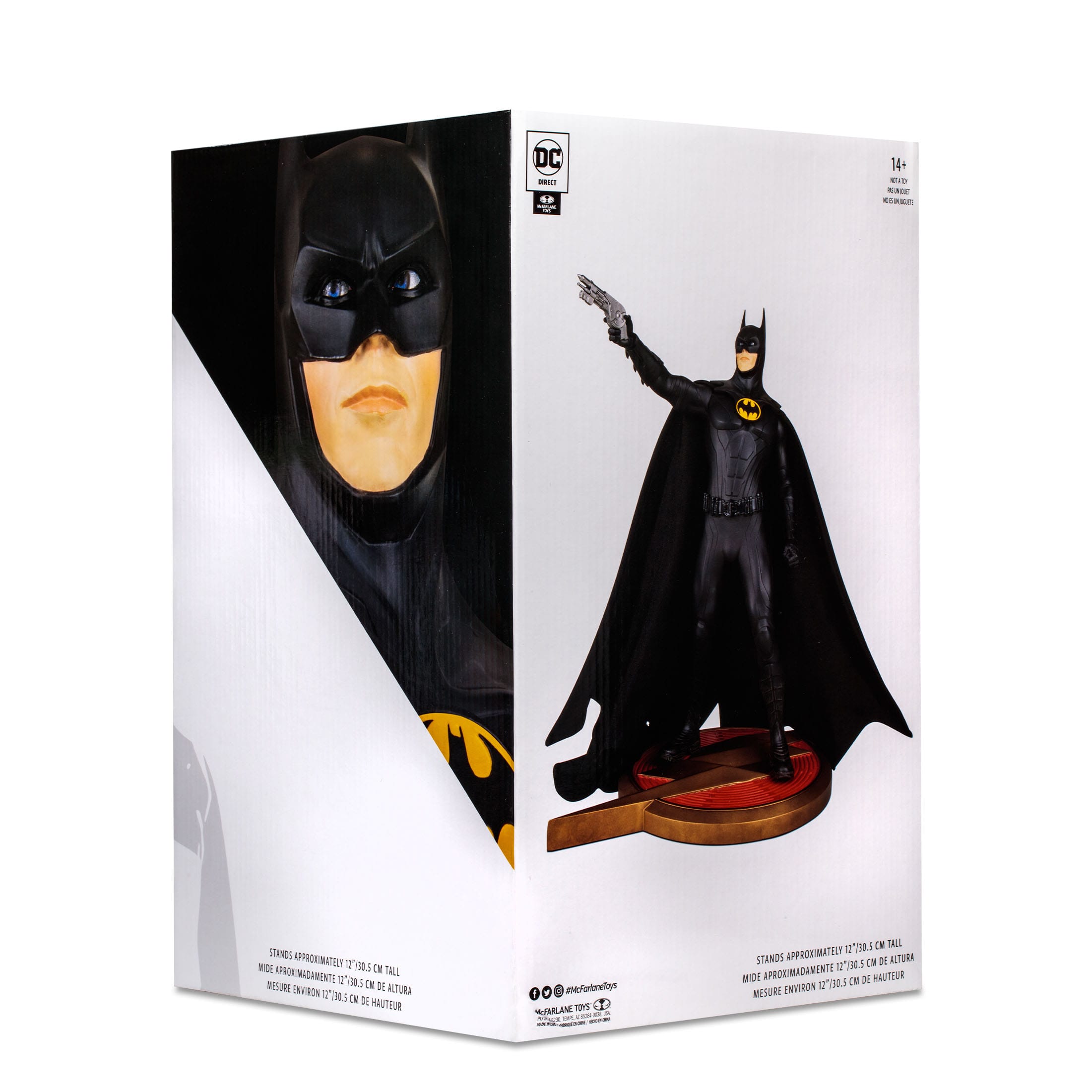 Descubre el apasionante mundo de Estatua Batman Michael Keaton 30 cm.