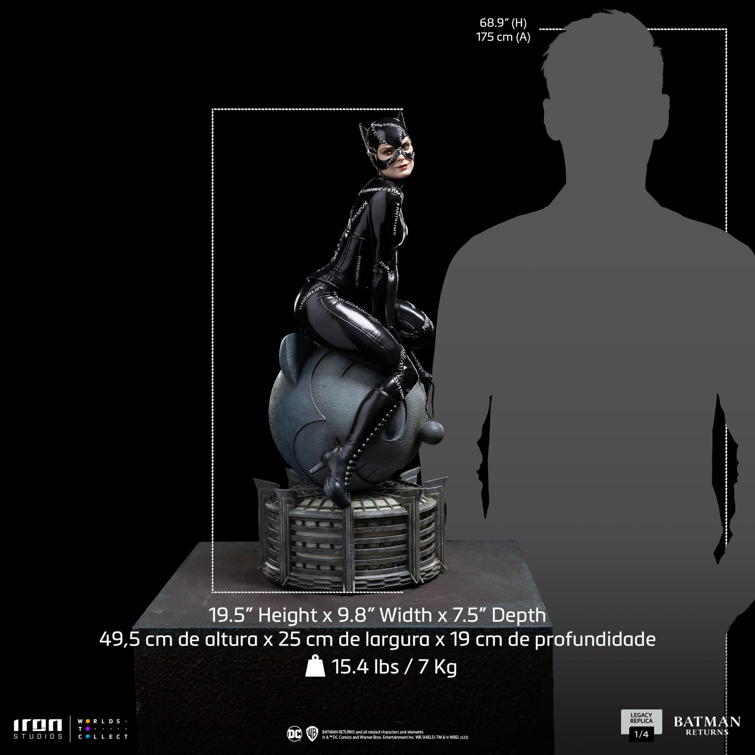 Descubre el apasionante mundo de Estatua Batman Returns Legacy Catwoman.