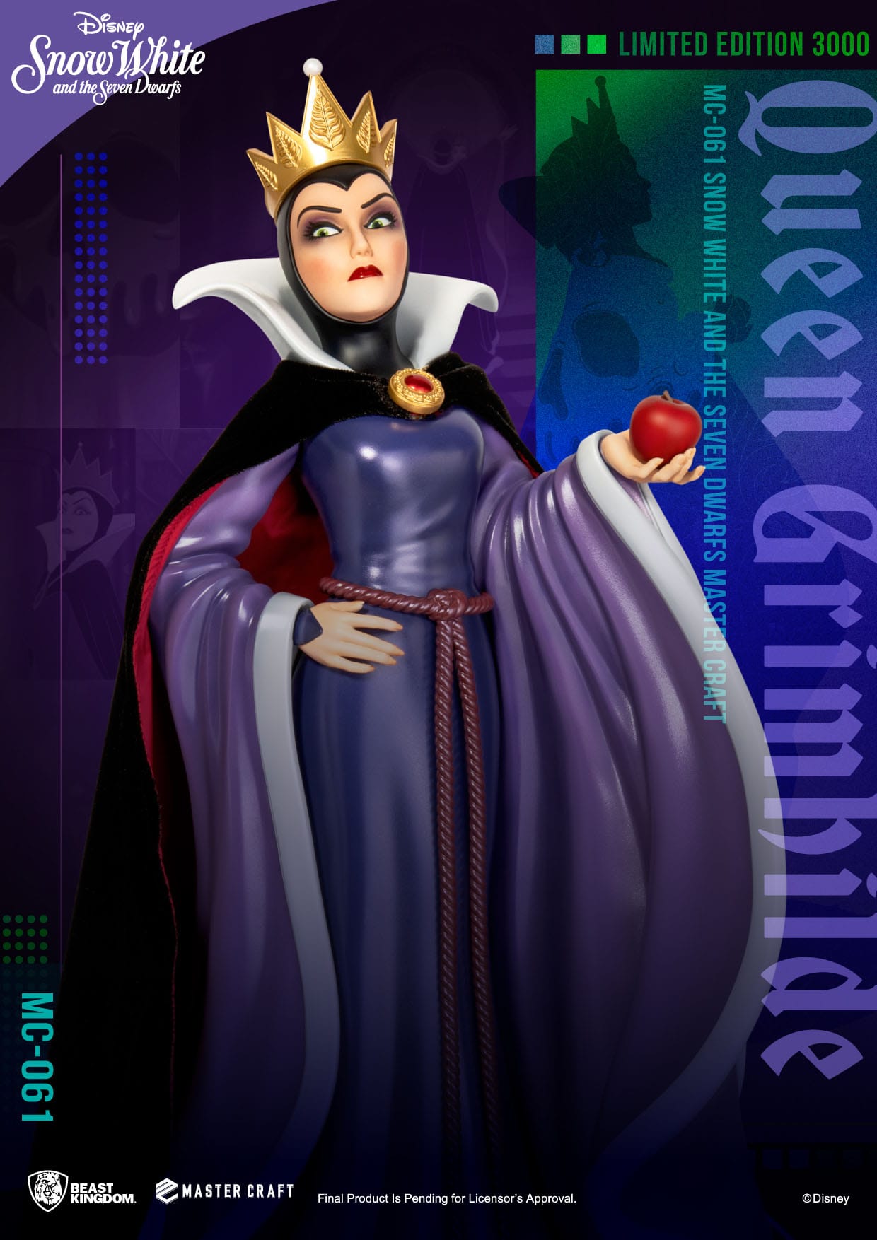 Descubre el apasionante mundo de Estatua Disney Master Craft Queen Grimhilde.