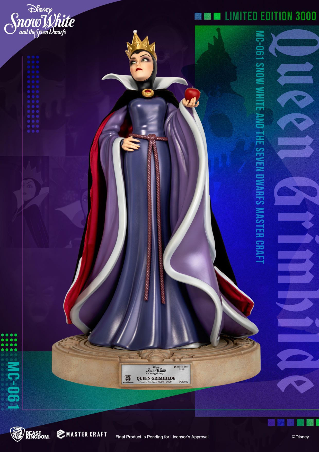 Descubre el apasionante mundo de Estatua Disney Master Craft Queen Grimhilde.