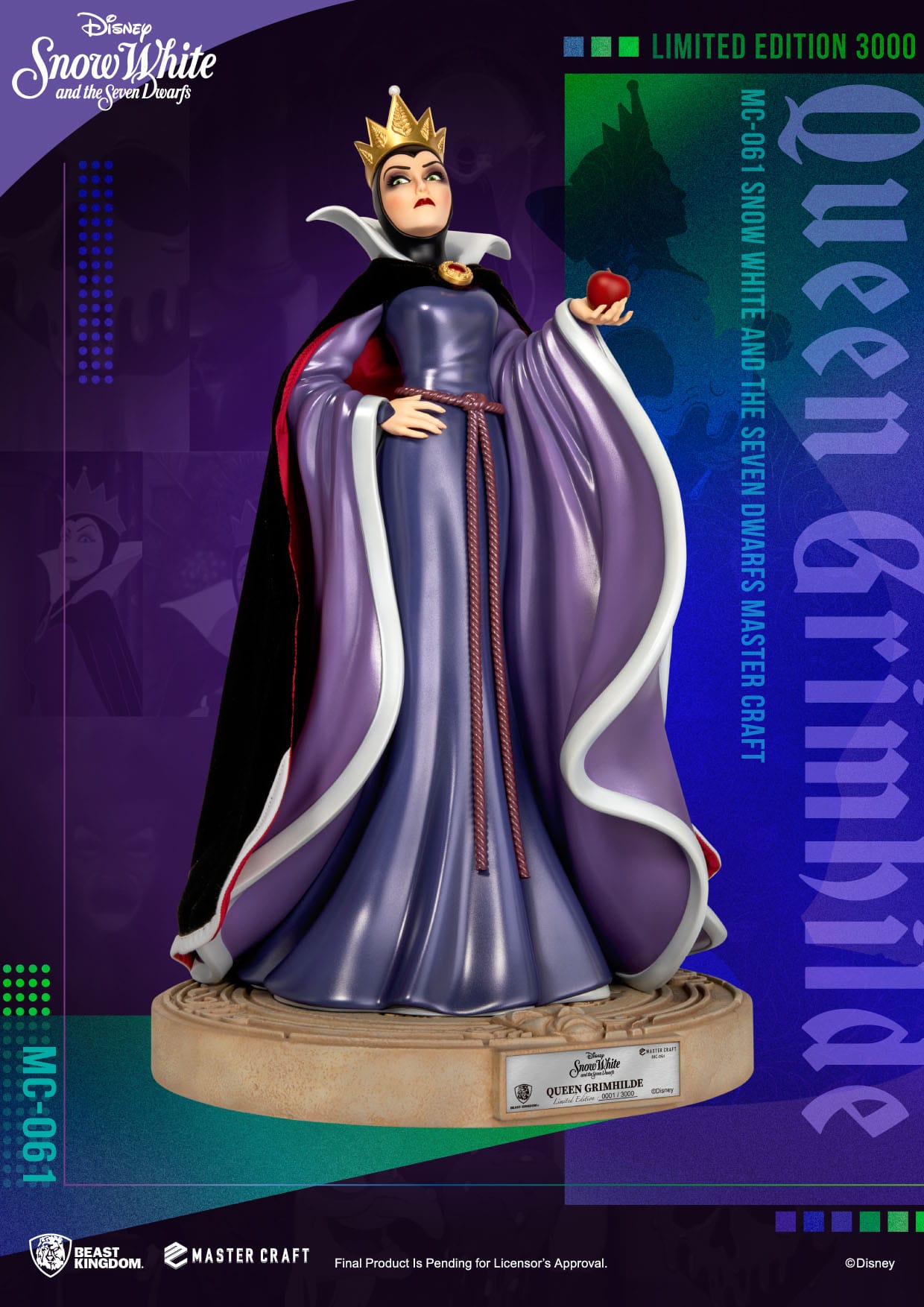 Descubre el apasionante mundo de Estatua Disney Master Craft Queen Grimhilde.
