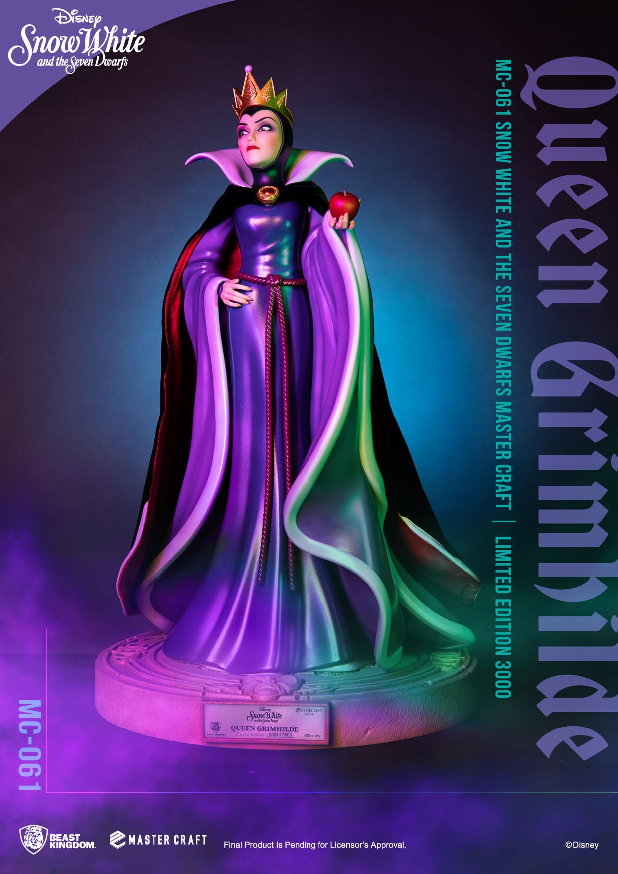 Descubre el apasionante mundo de Estatua Disney Master Craft Queen Grimhilde.