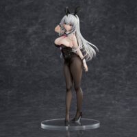 Descubre el apasionante mundo de Estatua Haori Io Illustration White-haired Bunny.