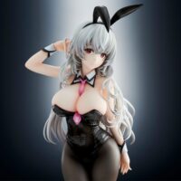 Descubre el apasionante mundo de Estatua Haori Io Illustration White-haired Bunny.