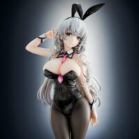 Descubre el apasionante mundo de Estatua Haori Io Illustration White-haired Bunny.