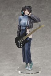Descubre el apasionante mundo de Estatua Illustration Guitar Meimei Backless.