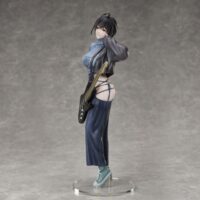 Descubre el apasionante mundo de Estatua Illustration Guitar Meimei Backless.
