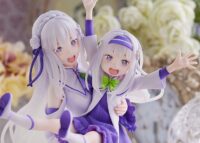 Descubre el apasionante mundo de Estatua ReZero Emilia and Childhood Emilia.