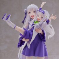 Descubre el apasionante mundo de Estatua ReZero Emilia and Childhood Emilia.