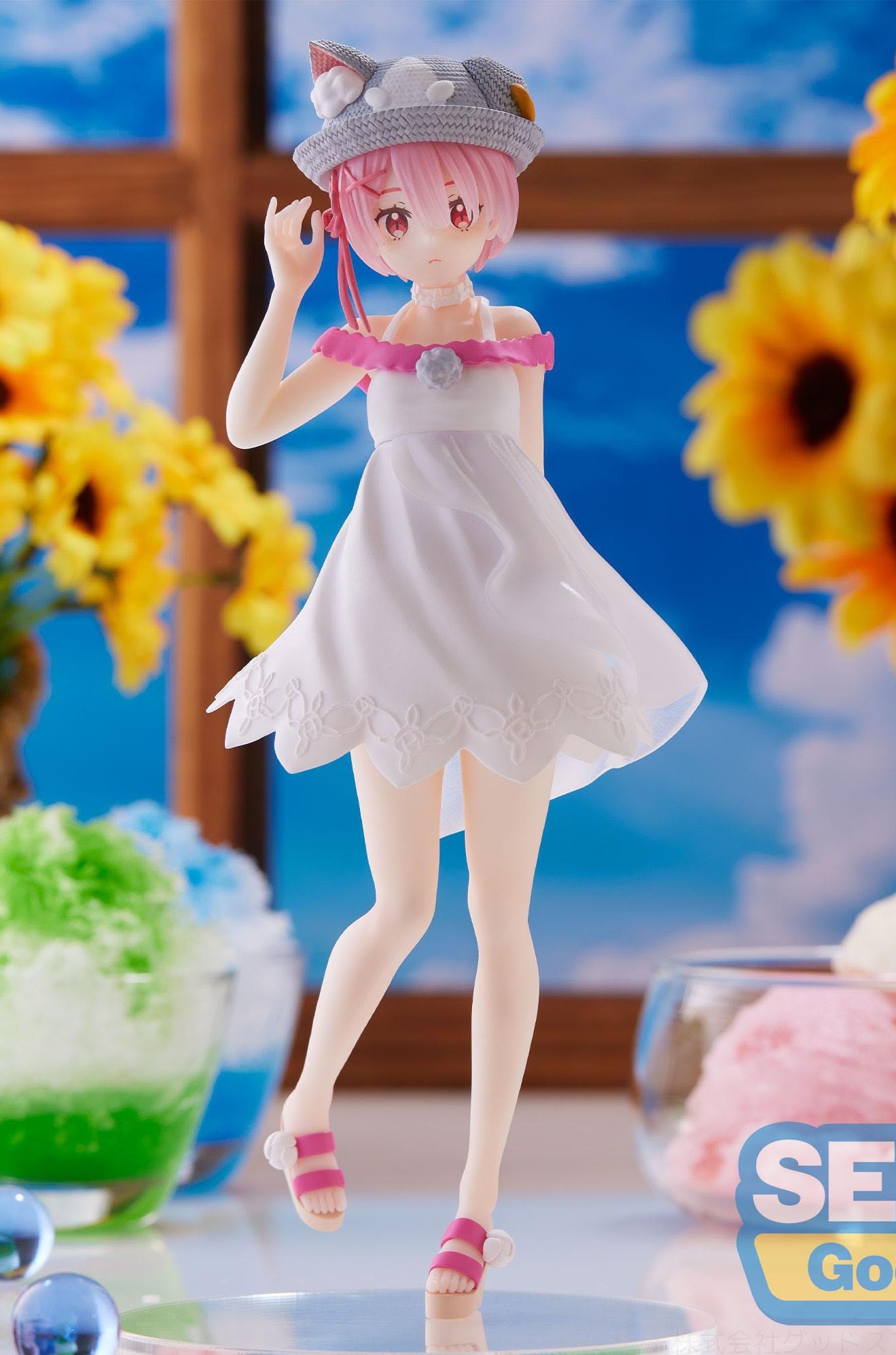 Descubre el apasionante mundo de Estatua ReZero Luminasta Ram Nyatsu Day.