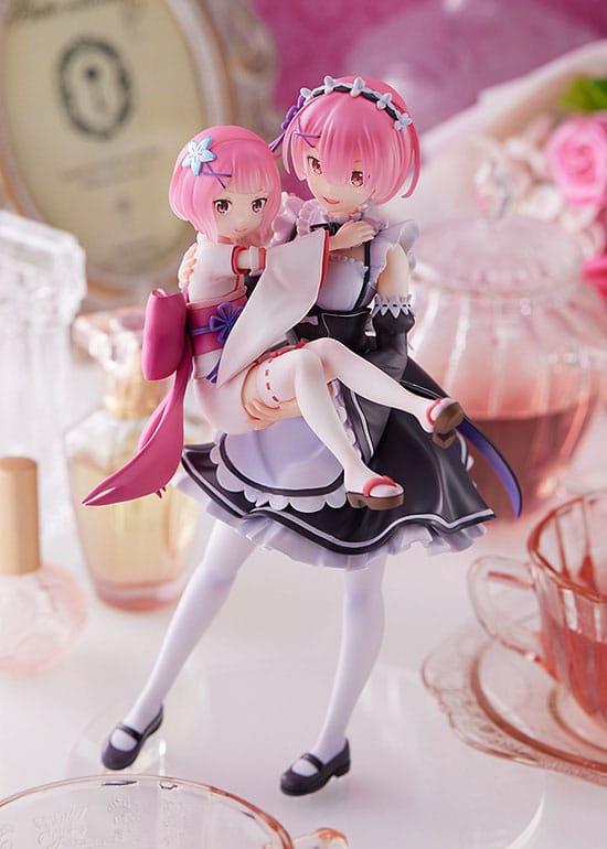 Descubre el apasionante mundo de Estatua ReZero Ram and Childhood Ram.