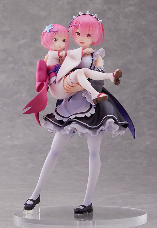 Descubre el apasionante mundo de Estatua ReZero Ram and Childhood Ram.