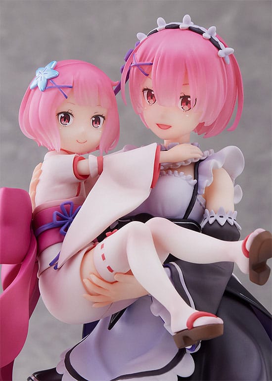 Descubre el apasionante mundo de Estatua ReZero Ram and Childhood Ram.