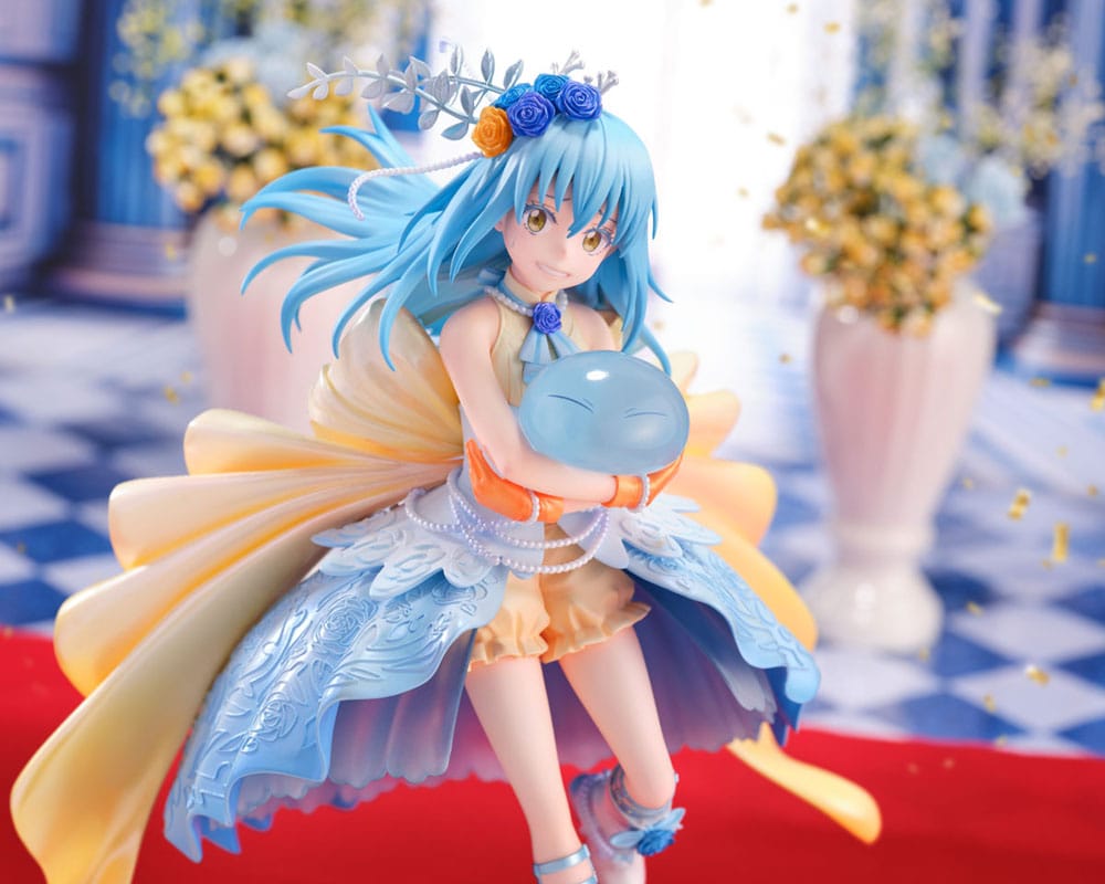 Descubre el apasionante mundo de Estatua Rimuru Tempest Party Dress version.