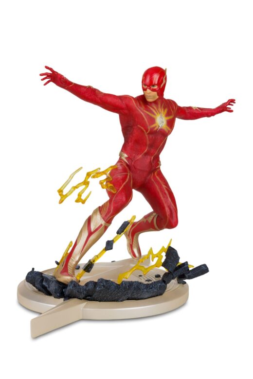 Descubre el apasionante mundo de Estatua The Flash Ezra Miller 25 cm.