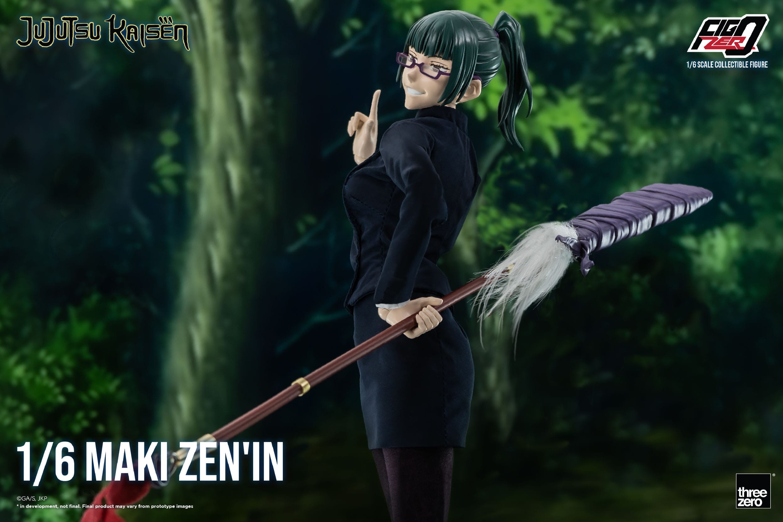 Descubre el apasionante mundo de Figura Jujutsu Kaisen FigZero Maki Zenin.