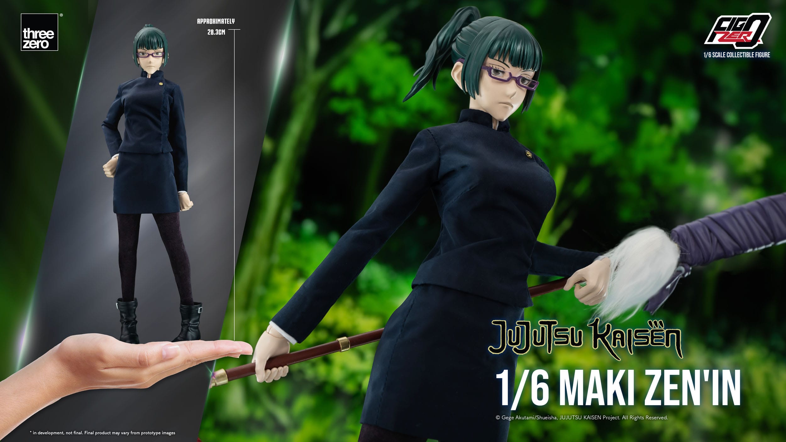Descubre el apasionante mundo de Figura Jujutsu Kaisen FigZero Maki Zenin.