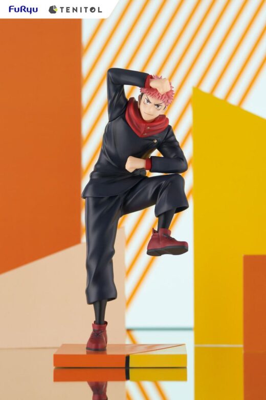 Descubre el apasionante mundo de Estatua Jujutsu Kaisen Itadori 28 cm.