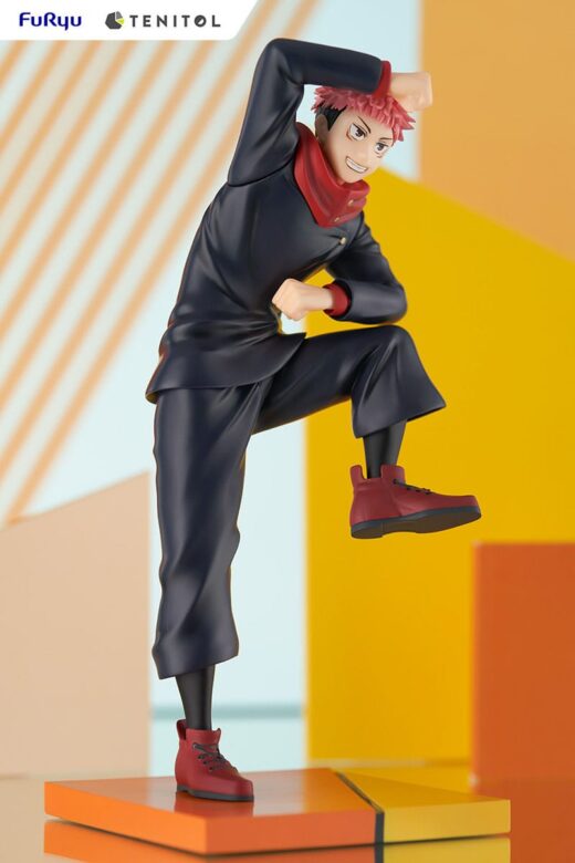 Descubre el apasionante mundo de Estatua Jujutsu Kaisen Itadori 28 cm.