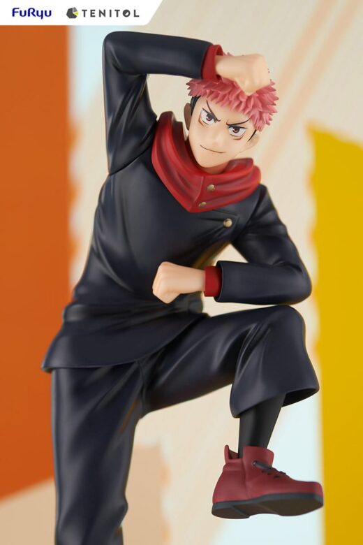 Descubre el apasionante mundo de Estatua Jujutsu Kaisen Itadori 28 cm.