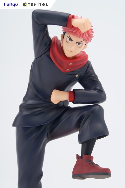 Descubre el apasionante mundo de Estatua Jujutsu Kaisen Itadori 28 cm.