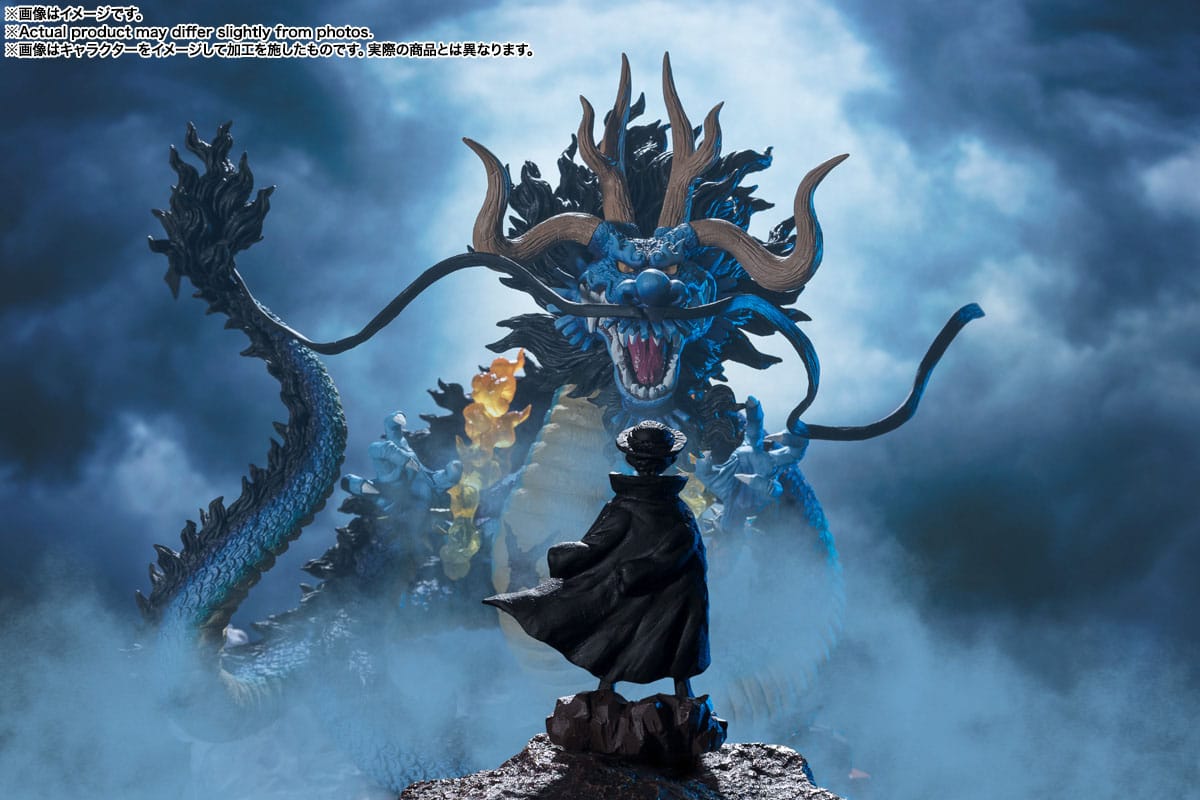 Descubre el apasionante mundo de Estatua Kaido King of the Beasts Twin Dragons.