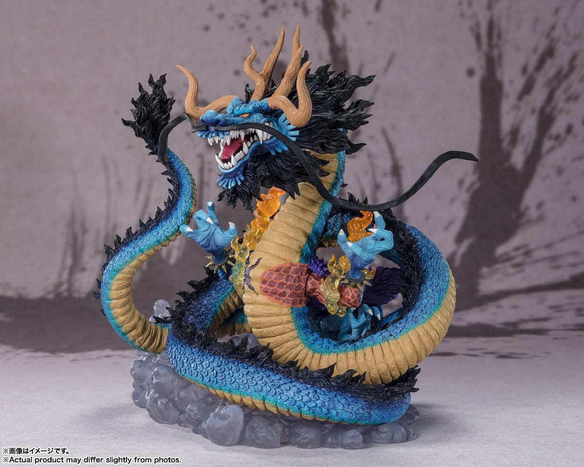Descubre el apasionante mundo de Estatua Kaido King of the Beasts Twin Dragons.