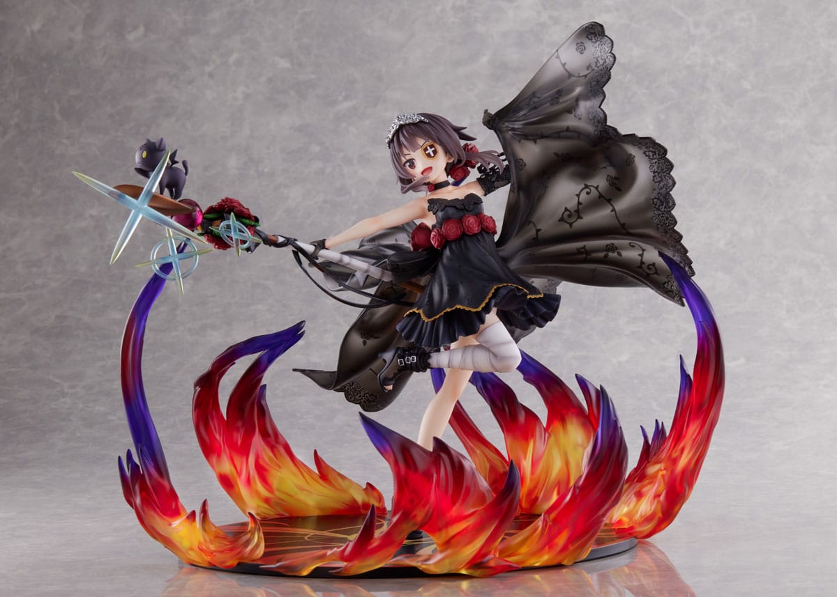 Descubre el apasionante mundo de Estatua Megumin Black Rose Dress Version.