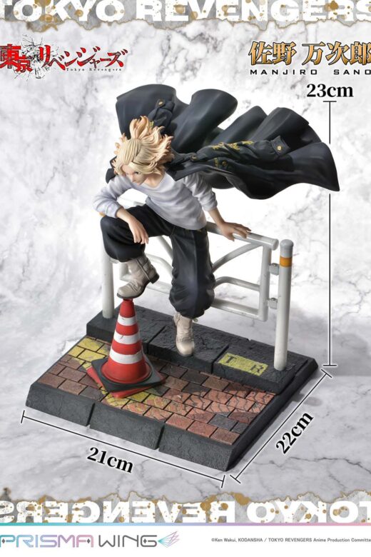 Descubre el apasionante mundo de Estatua Prisma Wing Manjiro Sano 23 cm.