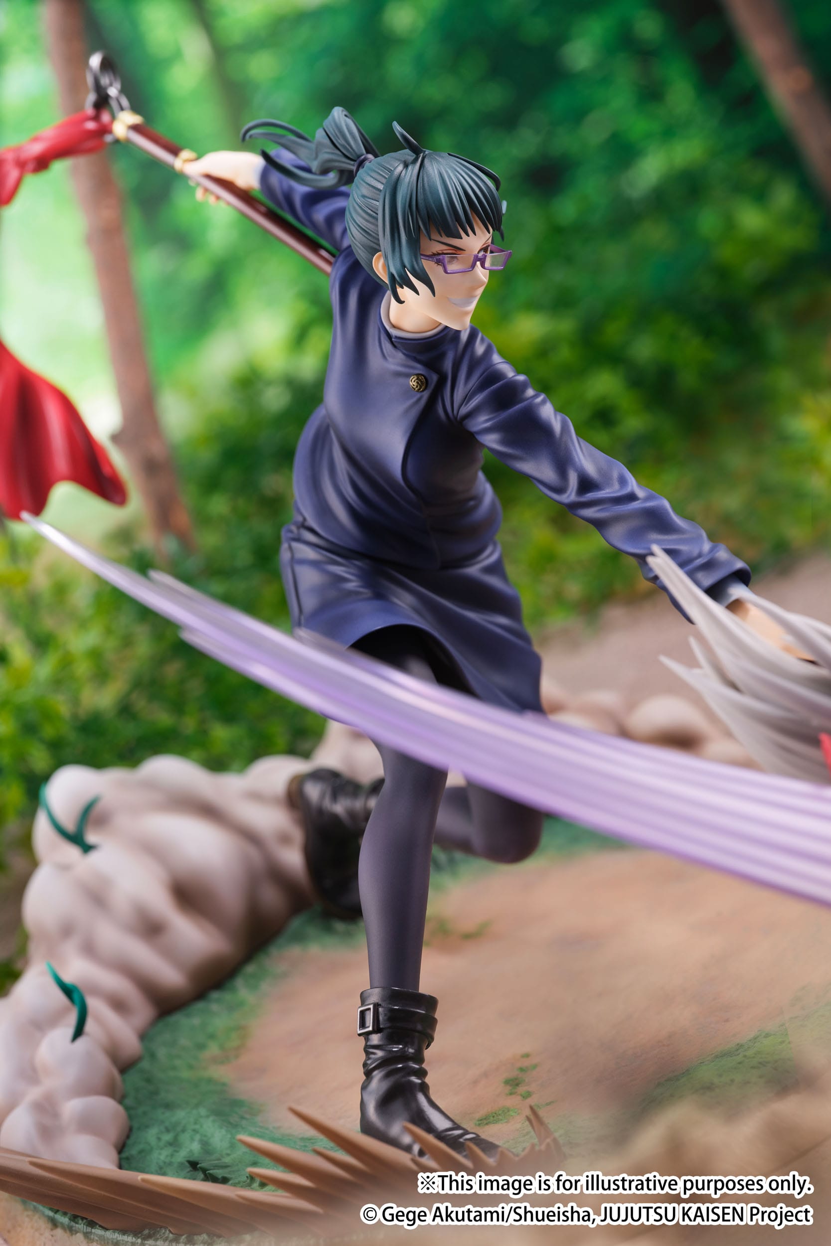 Descubre el apasionante mundo de Estatua SHIBUYA SCRAMBLE Maki Zenin.