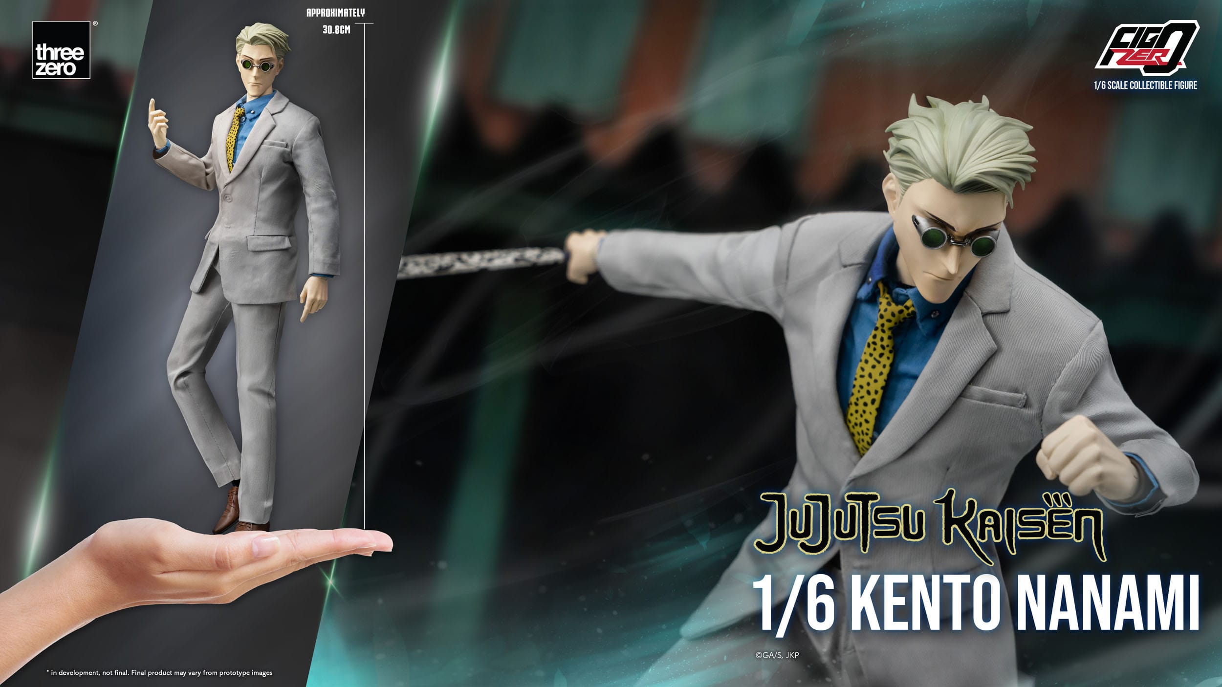 Descubre el apasionante mundo de Figura FigZero Jujutsu Kaisen Kento Nanami.