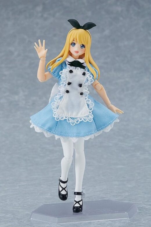 Descubre el apasionante mundo de Figura Figma Alice with Dress and Apron Outfit.