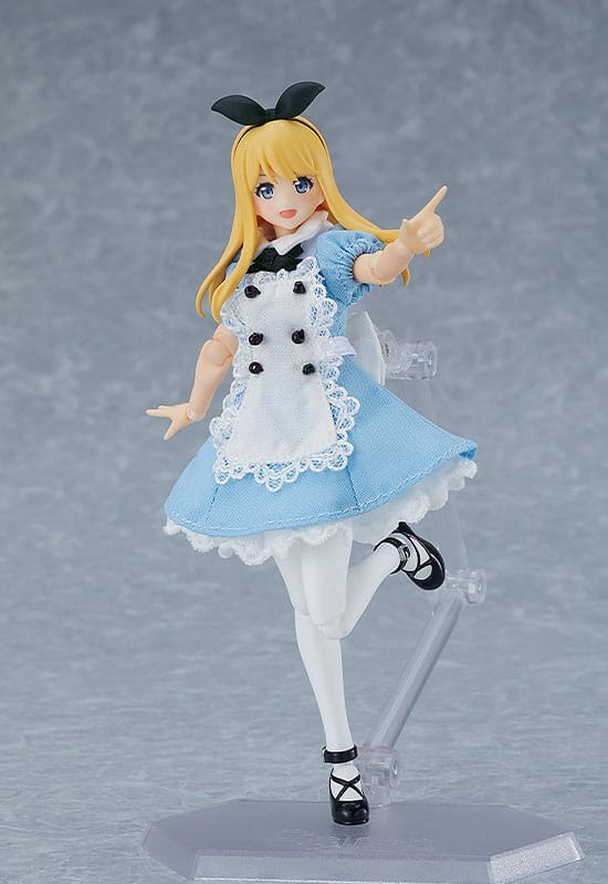 Descubre el apasionante mundo de Figura Figma Alice with Dress and Apron Outfit.