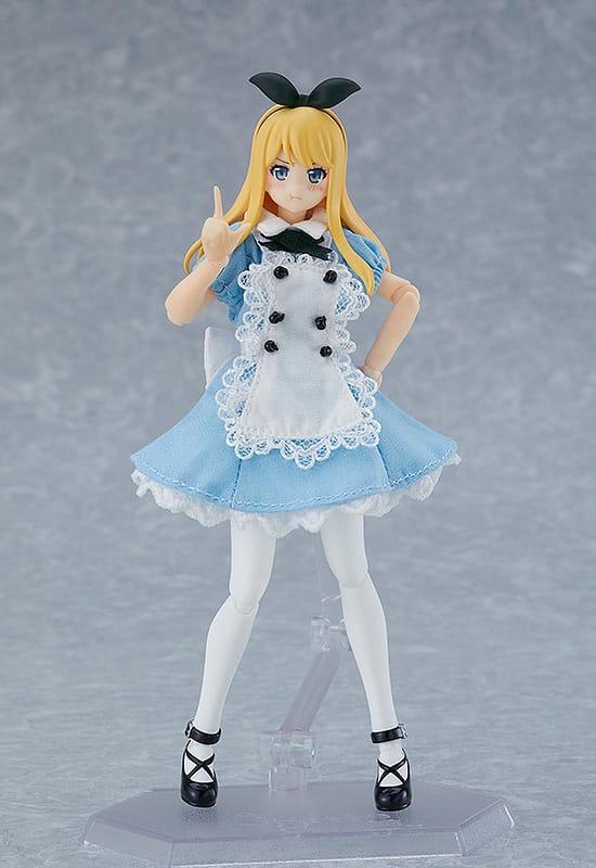 Descubre el apasionante mundo de Figura Figma Alice with Dress and Apron Outfit.