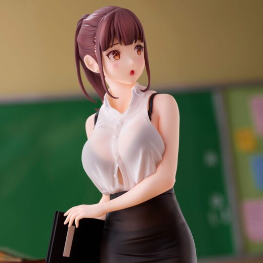 Descubre el apasionante mundo de Estatua Biya Illustration Homeroom Teacher.