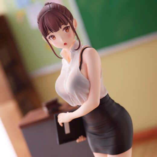 Descubre el apasionante mundo de Estatua Biya Illustration Homeroom Teacher.