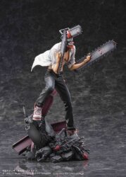 Descubre el apasionante mundo de Estatua Chainsaw Man 26 cm SEGA.
