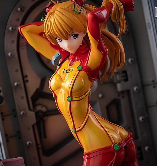 Descubre el apasionante mundo de Estatua Evangelion Asuka Shikinami Langley 23cm.