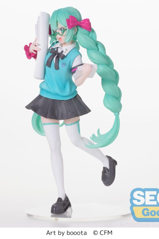 Descubre el apasionante mundo de Estatua Hatsune Miku 16th Anniversary Booota Version.