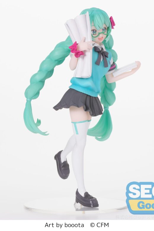 Descubre el apasionante mundo de Estatua Hatsune Miku 16th Anniversary Booota Version.