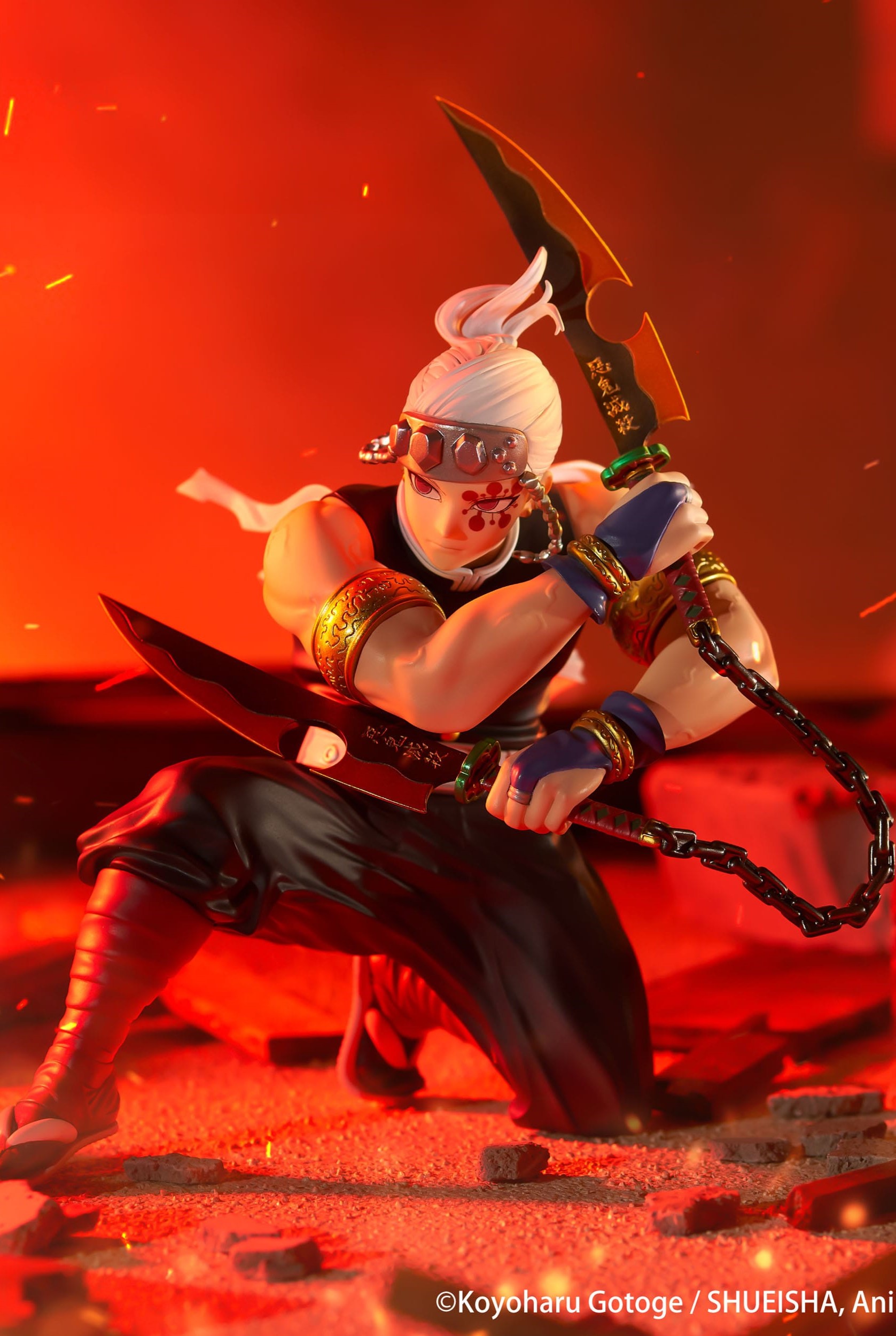 Descubre el apasionante mundo de Estatua Noodle Stopper Demon Slayer Uzui Tengen.