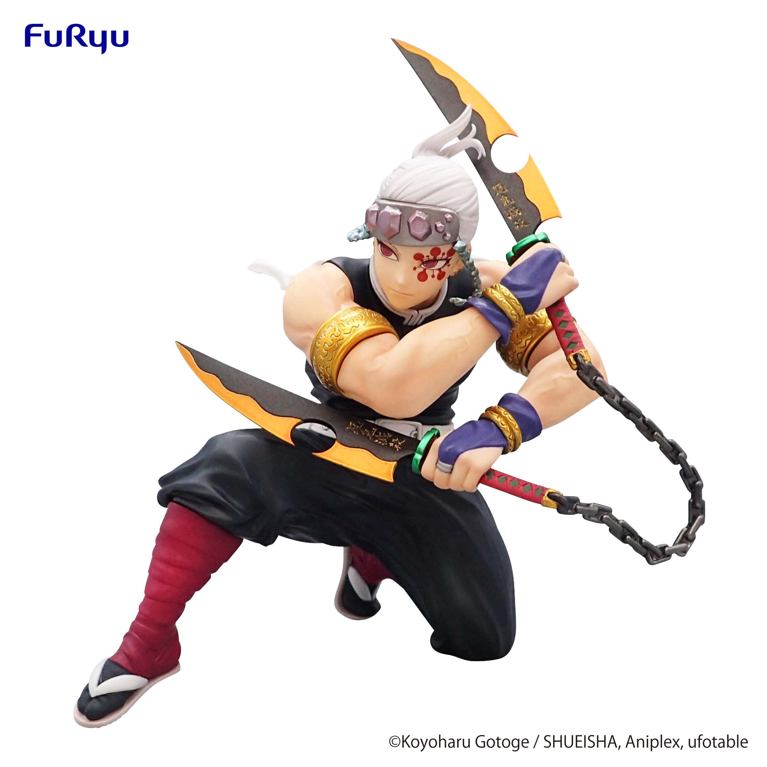 Descubre el apasionante mundo de Estatua Noodle Stopper Demon Slayer Uzui Tengen.