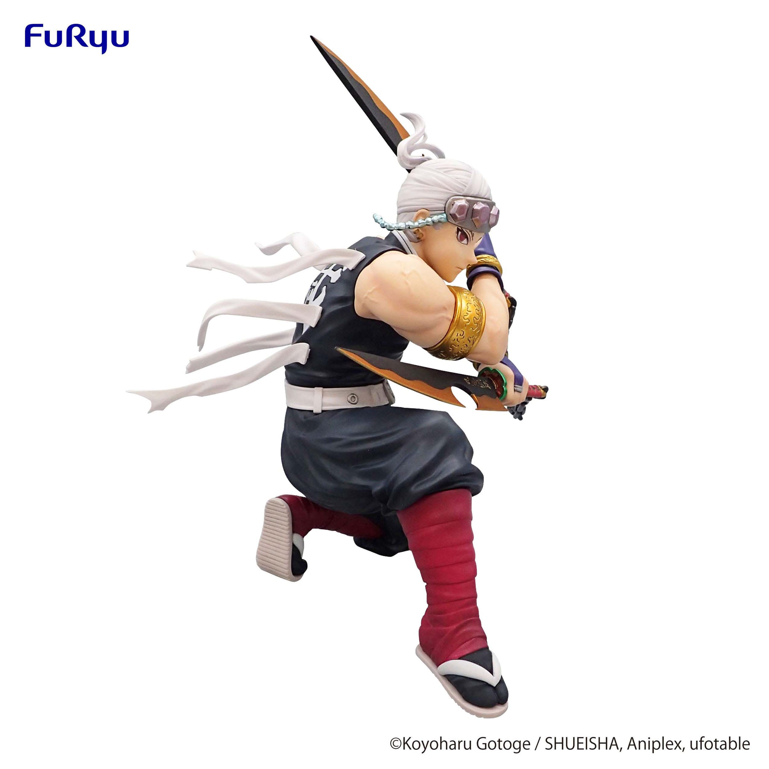 Descubre el apasionante mundo de Estatua Noodle Stopper Demon Slayer Uzui Tengen.