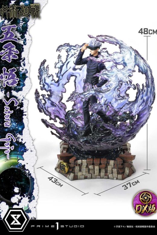 Descubre el apasionante mundo de Estatua Satoru Gojo Deluxe Version 48 cm.