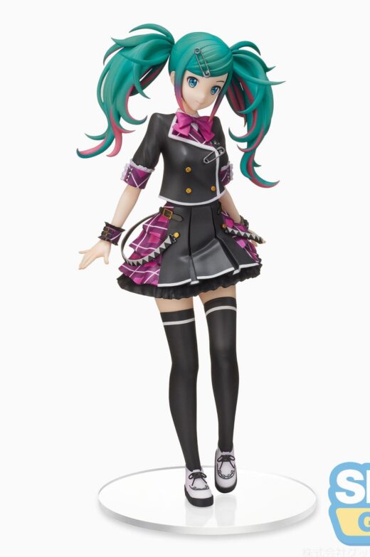 Descubre el apasionante mundo de Estatua SPM Classroom Sekai Miku 21 cm.