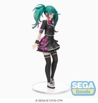 Descubre el apasionante mundo de Estatua SPM Classroom Sekai Miku 21 cm.